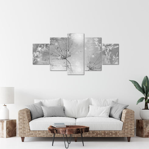 Wandbilder Wohnzimmer XXL Pusteblume Moderne Bild Gräser